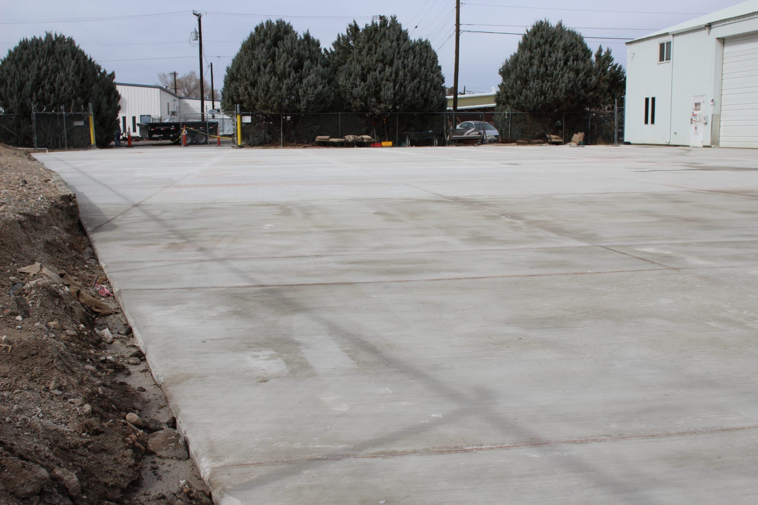 Parking lot construction in Cedar Hill