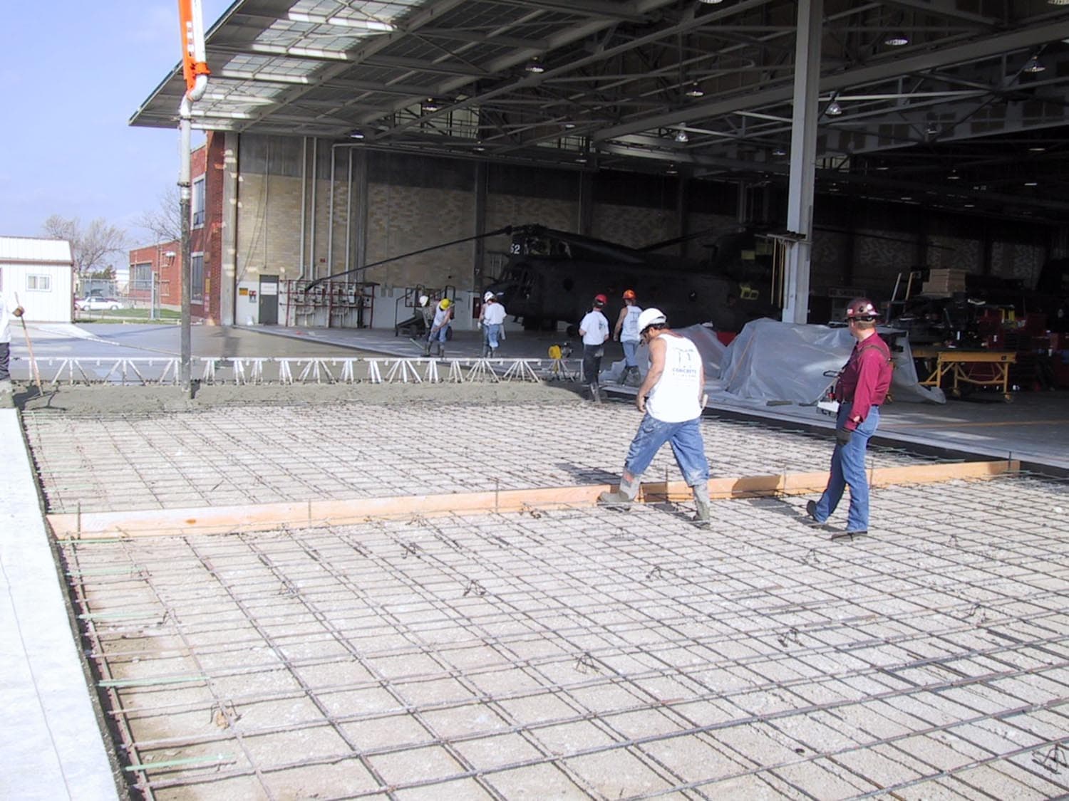 Warehouse Slab - Industrial Park concrete project in Industrial Park, TX
